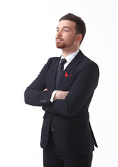 businessman in the studio