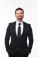 businessman in the studio