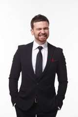 businessman in the studio