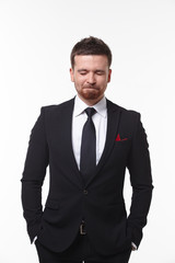 businessman in the studio