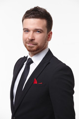 businessman in the studio