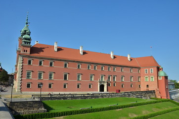 Fototapeta na wymiar Varsavia Castello Reale