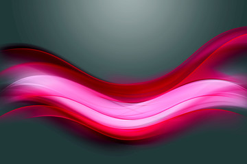 Abstract Red Waves