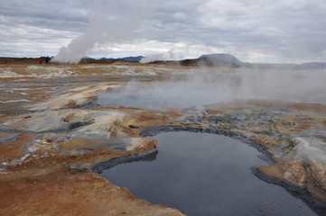 Hochtemperaturgebiet Namaskard, Island