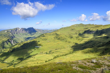Fototapeta na wymiar idyllische Bergwelt in Vorarlberg