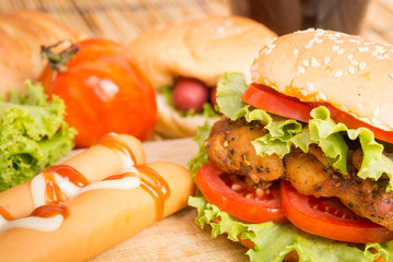 Classic Big hamburger