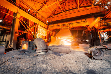 Steel mills Molten iron smelting furnace production line