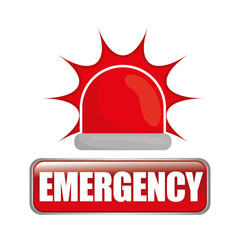 Emergency Icon, Vector illustration