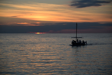 Abend am Meer