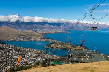 Queenstown overlook © naruedom