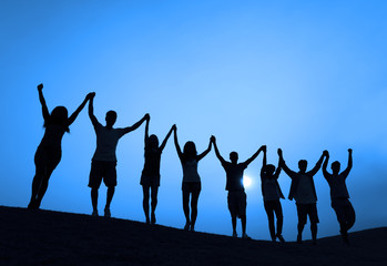 Group Multiethnic Diverse Colorful People Ethnic Concept