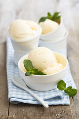 Vanilla ice cream