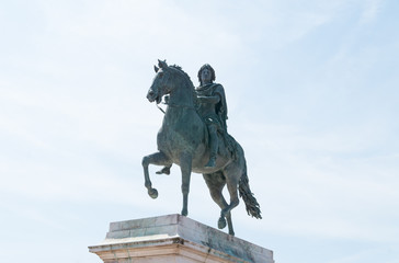 Statue équestre de Louis XIV, Lyon