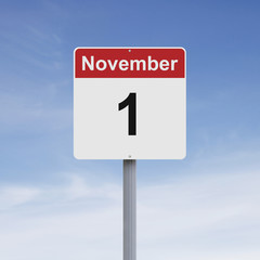 First of November
