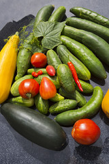 Health food vegetables isolated .