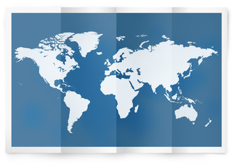 World Global Business Cartography Globalization Concept