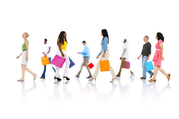 Obraz premium Shopping Purchase Retail Customer Consumer Sale Concept