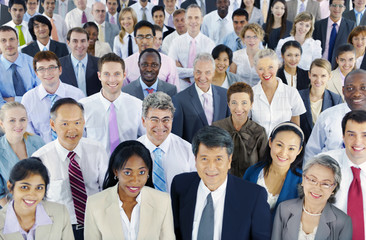 Fototapeta premium Diverse Business People Successful Corporate Concept