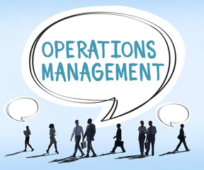Operations Management Authority Director Leader Concept