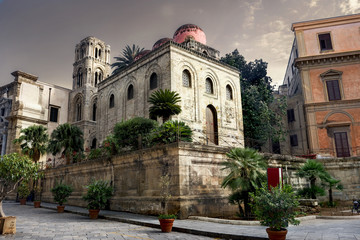 Obraz premium San Cataldo Church. Palermo. Sicily.