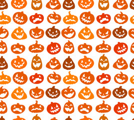 Obraz premium Halloween seamless background