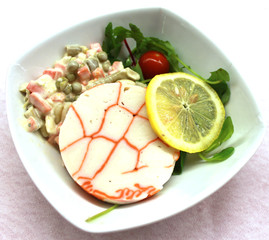 macédoine et surimi
