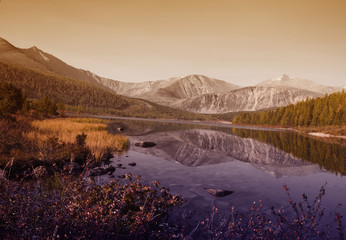 Nature Scenic View Mountain Landscape Tranquil Concept