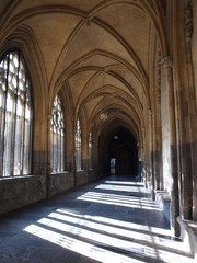Obraz premium The cloister of the Basilica of Saint Servatius in Maastricht, Netherlands.