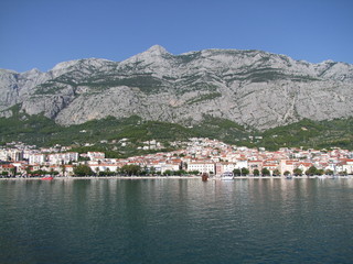 Fototapeta na wymiar Makarska in Dalmatien, Kroatien