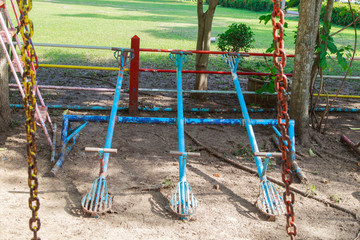 Fototapeta premium Playground equipment