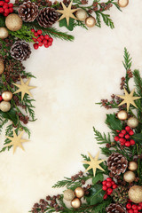 Christmas Decorative Border