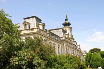 Famous castle in Keszthely	