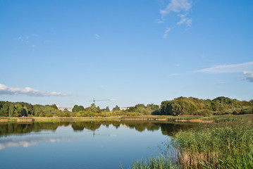 Fototapeta premium nad jeziorem