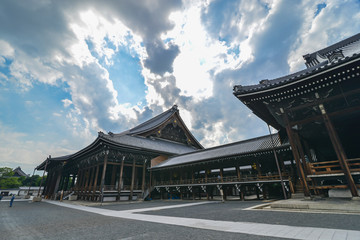 Obraz premium 京都西本願寺御影堂