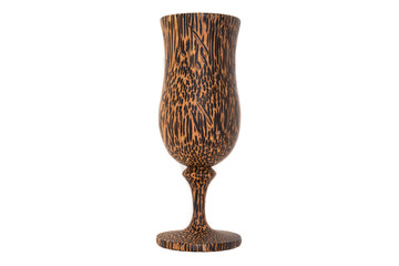 The wooden wine tumbler