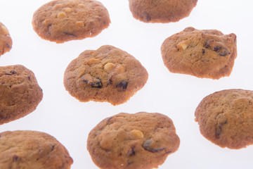 cookies. cookies on the background