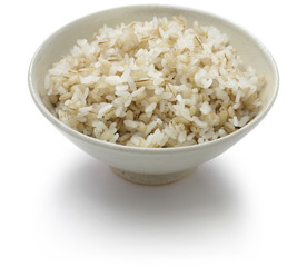 boiled barley and rice
