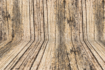 Fototapeta premium wood perspective background for room interior
