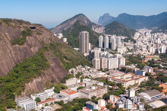 View of Rio de Janeiro from Urca Mountain