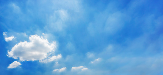 Himmel Hintergrund im Breitbildformat