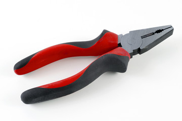 Obraz premium Pliers on the white background