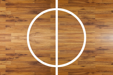 Fototapeta premium Basketball court