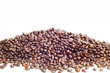 coffee bean in isolated background idea  concept