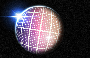 Solar Panel Globe