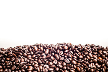 coffee bean in isolated background idea  concept