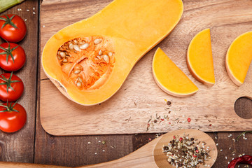 vegetables and spices