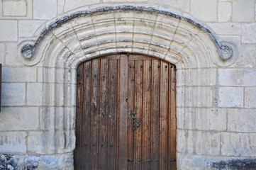 Fototapeta na wymiar La chiesa di Azay le Rideau - Loira, Francia