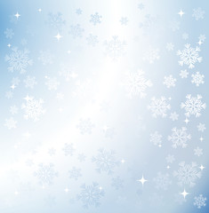 Silver winter abstract background. 