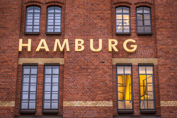 Obraz premium Unesco Weltkulturerbe Speicherstadt Hamburg 