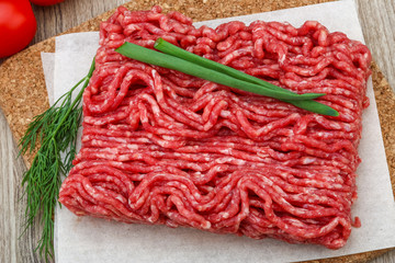 Raw minced meat